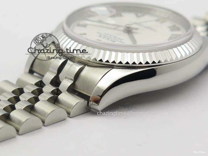 MiroTime 0420 DateJust 116234 BP Best Edition SS Sliver Dial Roman Markers On SS Bracelet A2824 V Tailored 3941